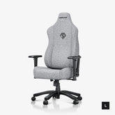 AndaSeat Novis Series Fabric Best Budget Ergonomic Gaming Chair - Ash Grey - Large Size